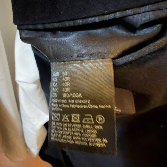 Black Double-Breasted Suit